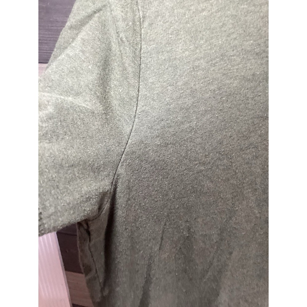 American Eagle Mens Seriously Soft Khaki Tan Short Sleeve Crewneck T-Shirt S - Picture 4 of 5
